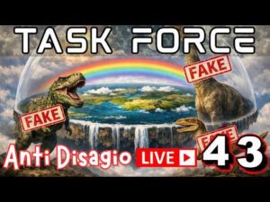 l&rsquo;arcobaleno dimostra la terra piatta e i dinosauri non esistono! TASK FORCE Antidisagio Ep.43