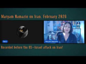 Maryam Namazie on Iran &mdash; Interview recorded before the US&ndash;Israel attack