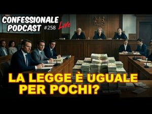 La Legge &egrave; uguale per pochi? | Soldi e fama che fanno la differenza | #Confessionale Podcast 258
