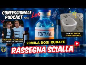 Fentanyl rubato : emergenza reale o panico perfetto? | Cruciani/Vannacci | #ConfessionalePocast 289