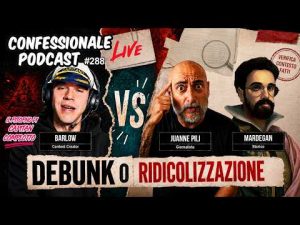 Debunk o Ridicolizzazione | Dibattito con Capitan Complotto | #ConfessionalePodcast 288